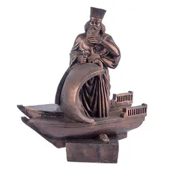 تندیس داریوش بر کشتی