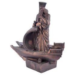 تندیس داریوش بر کشتی