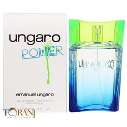 عطر اورجینال امانوئل آنگارو پاور پور هوم مردانه 90 میل | emanuel ungaro / ungaro POWER Pour Homme EDT