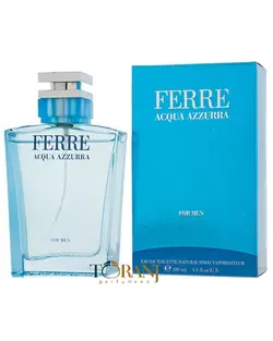 عطر اورجینال جیانفرانکو فره آکوا آزورا مردانه 100 میل | FERRE / FERRE ACQUA AZZURRA EDT