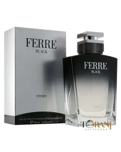 عطر اورجینال جیانفرانکو فره بلک فور من مردانه 100 میل | FERRE / FERRE BLACK FOR MEN EDT