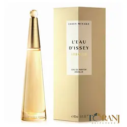 ادو پرفیوم اورجینال ایسی میاکه لئو د ایسی ابسولو زنانه 90 میل / ISSEY MIYAKE / L’EAU D’ISSEY ABSOLUE 90ML EDP