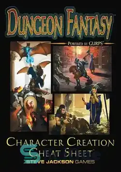 دانلود کتاب Dungeon Fantasy. Character Creation Cheat Sheet - سیاه چال فانتزی. برگه تقلب خلق شخصیت