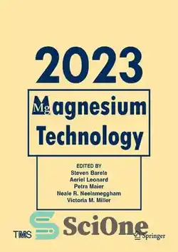 دانلود کتاب Magnesium Technology 2023 - فناوری منیزیم 2023