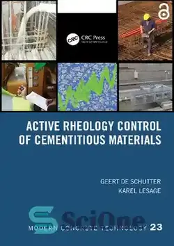دانلود کتاب Active Rheology Control of Cementitious Materials - کنترل رئولوژی فعال مواد سیمانی