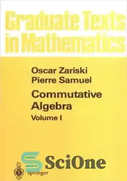 دانلود کتاب Commutative Algebra I - جبر جابجایی I