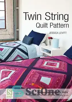 دانلود کتاب Levitt Twin String Quilt Pattern - مدل لحاف زهی دوقلو Levitt