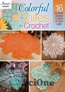دانلود کتاب Colorful Doilies To Crochet - روکش های رنگارنگ برای قلاب بافی