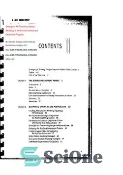 دانلود کتاب Strategies for Teaching Strings: Building A Successful String and Orchestra Program - راهبردهای آموزش زهی: ایجاد یک برنامه موفق زهی و ارکستر