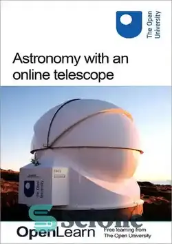 دانلود کتاب Astronomy with an online telescope - نجوم با تلسکوپ آنلاین