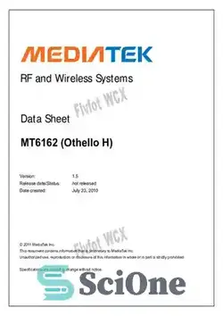 دانلود کتاب MT6162 (Othello H) Datasheet - برگه داده MT6162 (اتللو H).