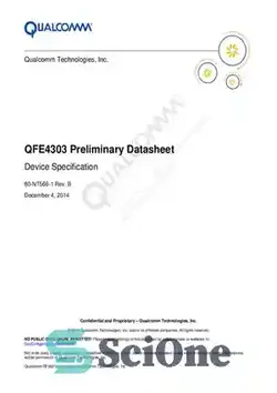 دانلود کتاب QFE4303 Preliminary Datasheet - برگه داده اولیه QFE4303