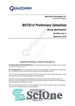 دانلود کتاب BST3212 Preliminary Datasheet Device Specification - مشخصات دستگاه برگه داده اولیه BST3212