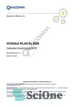 دانلود کتاب WCN36x0 WLAN Rx RSSI Calibration Guide Using QSPR - راهنمای کالیبراسیون WCN36x0 WLAN Rx RSSI با استفاده از QSPR
