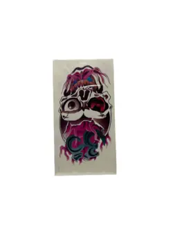 تاتو دفترچه ای 5 برگی کوچک رنگی - جی بی ای کالا