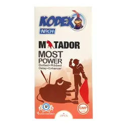 کدکس کاندوم ماتادور4 کاره 12 عددی kodex - جی بی ای کالا