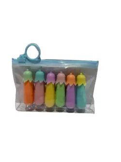 هایلایتر فانتزی بادمجانی اسپات 6 تایی - جی بی ای کالا