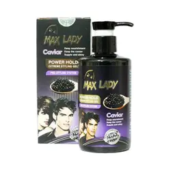 ژل چسب مو پمپی 260 میل Max Lady خاویار - جی بی ای کالا