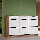 جاکفشی پایه سنگی داشبوردی کشودار شش درب (ام دی اف) MDF