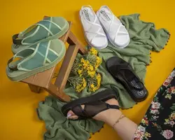 صندل توری ترمه زنانه