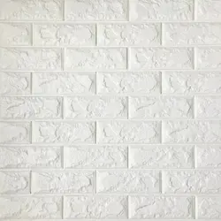 دیوارپوش مدل فومی کد AS05 بسته 6 عددی