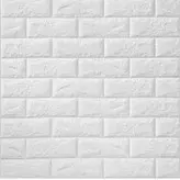 دیوارپوش مدل فومی طرح اجری بسته 4 عددی