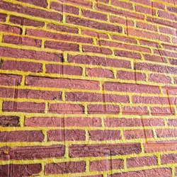 دیوارپوش مدل فومی پشت چسب دار آجری کد P110