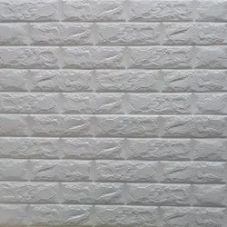 دیوارپوش طرح آجری بسته 5 عددی