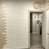 دیوارپوش فومی پشت چسب دار طرح آجری بسته ده عددی