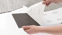 کفپوش پشت چسب دار (پارکت چسبی) بسته 18 عددی کد 10