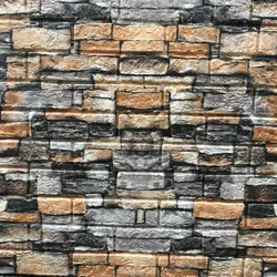 دیوارپوش مدل فومی کد AS43 بسته 8 عددی