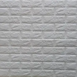 دیوارپوش طرح آجری بسته 4 عددی