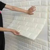 دیوارپوش طرح آجری بسته 4 عددی