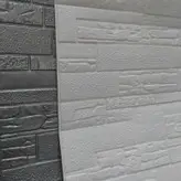دیوارپوش مدل فومی پشت چسب دار طرح سنگی بلوکی بسته 5 عددی