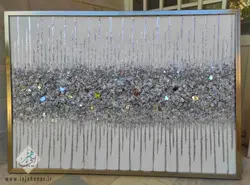 تابلو دکوراتیو میکس مدیا با کد 0602