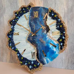 ساعت کریستال و رزین با کد 0107