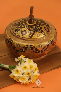 شکلات خوری طرح ترنج با کد 0509