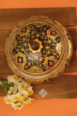 شکلات خوری طرح ترنج با کد 0509