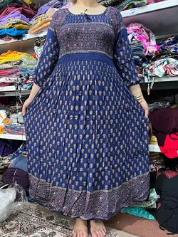 پیراهن آستین بلند کاکتوس G - پوشاک ترکمن کالا