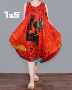 خرید و قیمت سارافون حلقه ای طرح رخ کریشنا هندی وارداتی