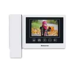 آیفون تصویری مدل HS-43TK سیماران 4/3 اینچ بدون حافظه تاچ کی - دیدشاپینگ