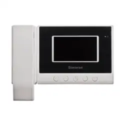 آیفون تصویری مدل HS-43TK سیماران 4/3 اینچ بدون حافظه تاچ کی - دیدشاپینگ