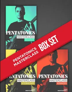 پکیج اموزش گیتار الکتریک Luca Mantovanelli ( مجموعه ۳ عددی )