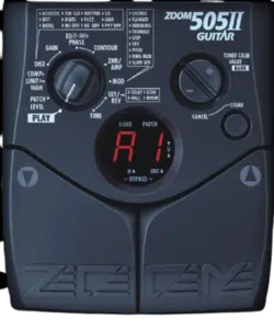 افکت گیتار الکتریک zoom 505 ii