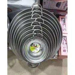 آبکش استیل پانچی یونیک 9 پارچه اصل  service Unique