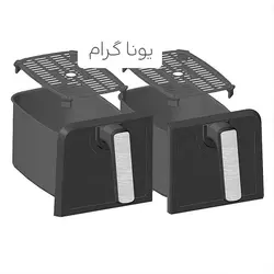 سرخکن رژیمی دوقلو 8 لیتر گوسونیک مدل GAF-658
