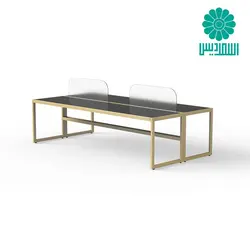 میز کار گروهی اسمردیس مدل W102 | گروه صنعتی اسمردیس