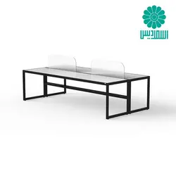 میز کار گروهی اسمردیس مدل W102 | گروه صنعتی اسمردیس