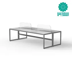 میز کار گروهی اسمردیس مدل W102 | گروه صنعتی اسمردیس