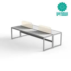 میز کار گروهی اسمردیس مدل W102 | گروه صنعتی اسمردیس